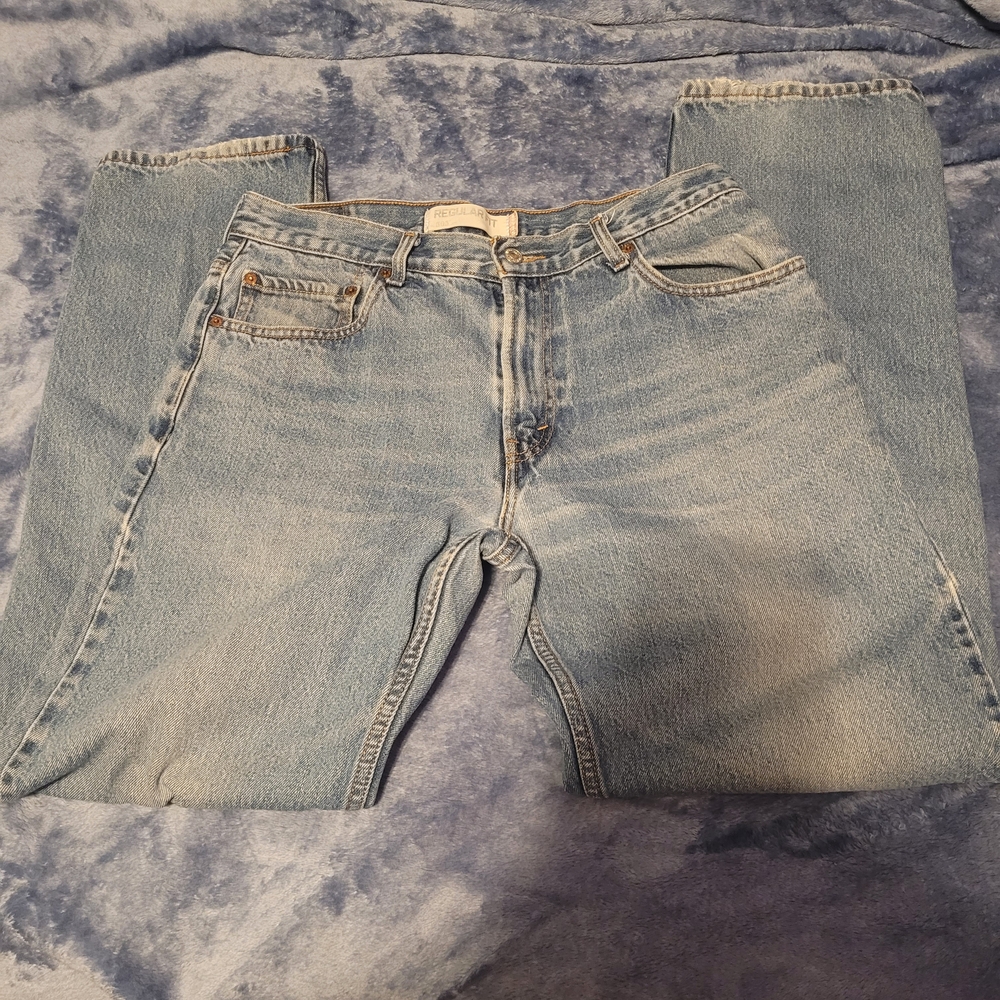 Levi's Men's Straight Jeans in Sky Blue